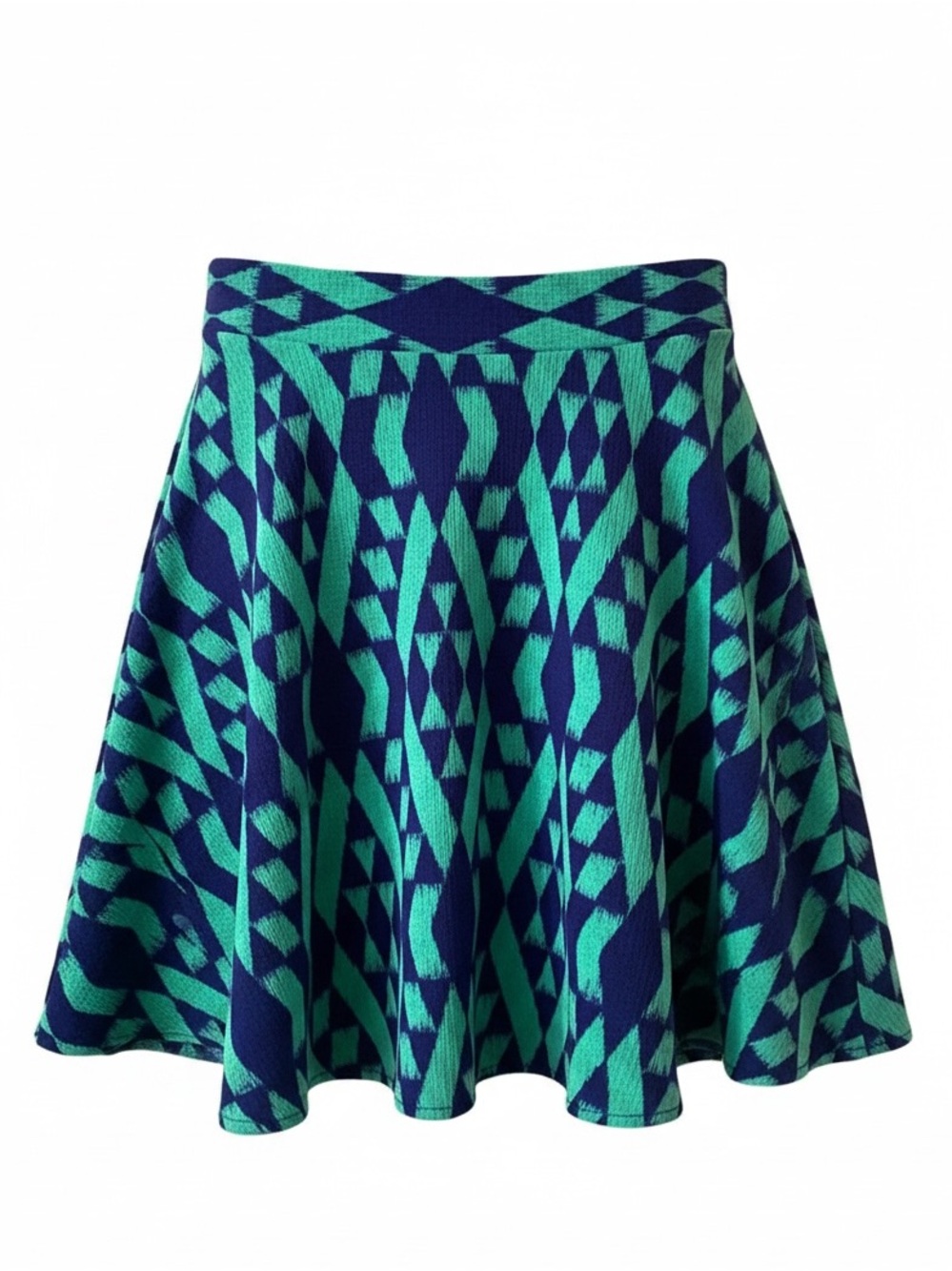 Everly Abstract Print Skirt
